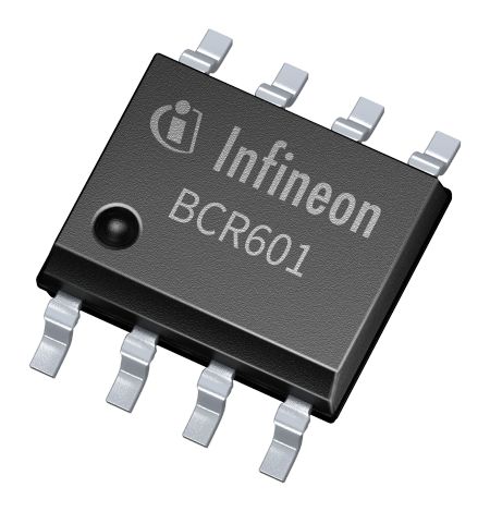 Новые линейные светодиодные контроллеры BCR601 и BCR602 на 60 В для общего освещения от Infineon